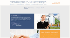 Desktop Screenshot of guggenberger.com